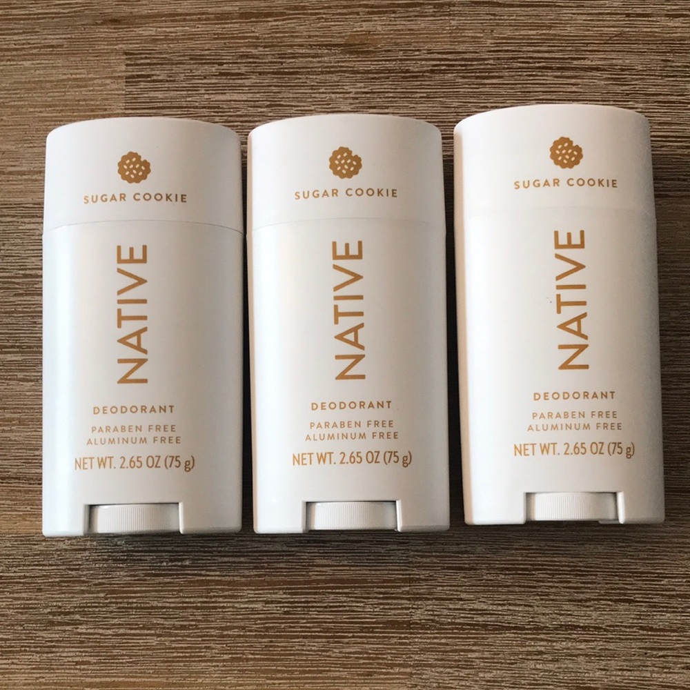 Set of 3 Native Sugar Cookie Deodorant